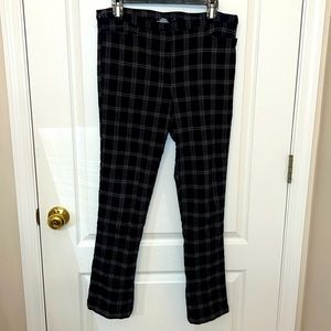 Asos back slit skinny pants sz 10